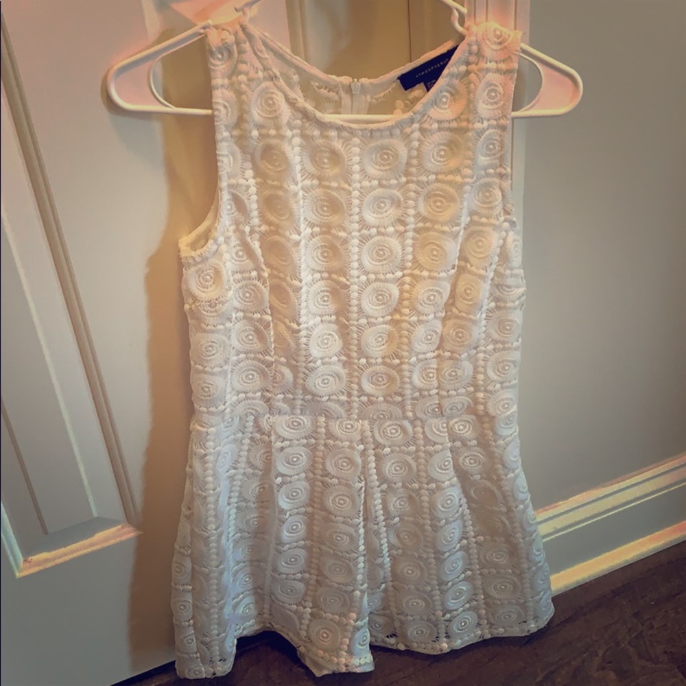 White romper